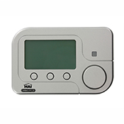 Omnistat2 Multistage & Heat Pump with Humidity Control Thermostat, Silver.