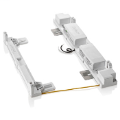 Discontinued Product. Device Type: Lampholder, Product Line: Zipline, Fixture: 2-Lamp, Ballast Factor: High, Packaged: 20 per carton, Notes: Includes Reflector Clips
