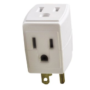 692-W, White, 125 Volt, 15 Amp
