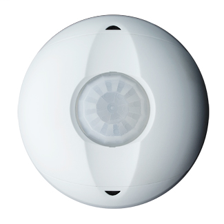 Requires LU741 Lumina Gateway to operate. Lumina RF 2 Sensor, Low Profile, Surface Mount, 1500 sq ft Field of View, 15 Second Transmitter, Color: White