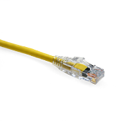 eXtreme Cat 5e SlimLine Boot Patch Cord, 7 ft, Yellow