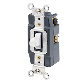 1288-W, White, 120/277 VAC, Thermoplastic
