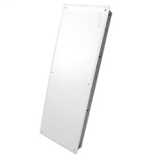 42" Structured Media Enclosure for MDU Applications, Configuration A, Enclosure and Flush Mount Cover, White