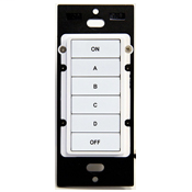 HLC Keypad Room Controller, White