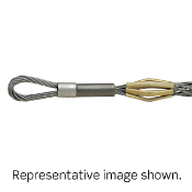 Flexible Eye, Closed Mesh, Multi Weave, Heavy Duty, Pulling Wire Mesh Grip .250 - .490 Cable Dia.Range, Standard Length