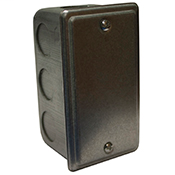 Omni-Bus Single-Gang Switch Box w/Cover, Metal