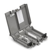 Network Interface Device, 502 Series, single door, empty (up to 12 fibers termination and splicing)