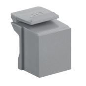 Blank QuickPort Insert, Grey (sold in packs of 10)