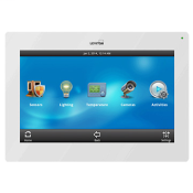 OmniTouch 7 Touchscreen, Power over Ethernet, Facilitates complete control over subsystems, White.