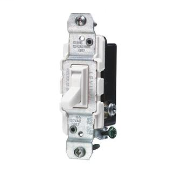Product image for LEV 1453-4W 3WAY 15A 120V WHT AC SW