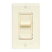 Product image for Leviton 6629-3I 120 Volt 1.5 Amp 3-Way Ivory Electro Mechanical Decorator Slide Fan Speed Controller