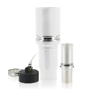 Rhino-Hide 49 Series Single Pole Female Connector (Contact, Insulator, & Dust Cap), Industrial Grade, Crimped, 535 MCM Cable, 1000 Volt, 898 Amp Max - WHITE