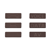 Atlas-X1 Bulk Icons (pack of 72), Brown