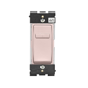 Leviton Renu Coordinating Dimmer Remote RE00R-FP for 3-Way or More Applications, 120VAC, in Fresh Pink Lemonade