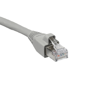 eXtreme Cat 6A Low-Smoke Zero Halogen (LSZH) Patch Cord, F/UTP Stranded, 5 Meters, Grey