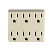 6ADPT-I, Ivory, 125 Volt, 15 Amp