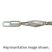 Rotating Eye, Closed Mesh, Double Weave, Heavy Duty, Pulling Wire Mesh Grip .750 - .990 Cable Dia.Range, Medium Length