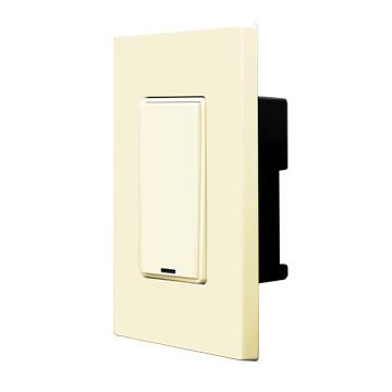 Discontinued Products - GreenMAX Digital Switch, Decora, 1 Button, Indoor, Ivory, 1 Gang, Wallplate Included, Title 24 compliant, ASHRAE 90.1 compliant