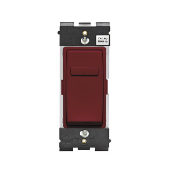 Leviton Renu Coordinating Dimmer Remote RE00R-DG for 3-Way or More Applications, 120VAC, in Deep Garnet