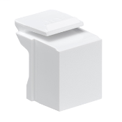 Blank QuickPort Insert, White (sold in packs of 10)