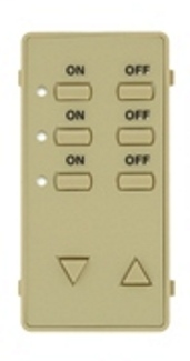 DCK3D-I, White, Decora Home Controls