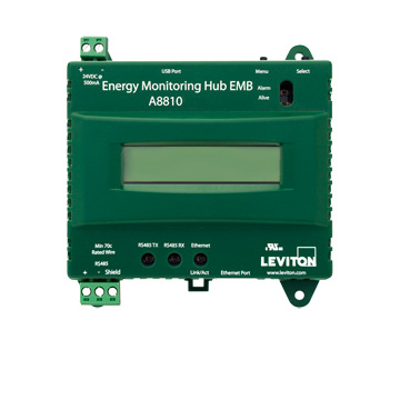 The A8810 significantly reduces the time to start logging and viewing Modbus device data over the web. Connect up to 32 Modbus devices through RS-485 or TCP/IP.