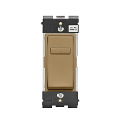 Leviton Renu Coordinating Dimmer Remote RE00R-WC for 3-Way or More Applications, 120VAC, in Warm Caramel