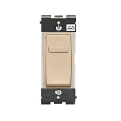 Leviton Renu Coordinating Dimmer Remote RE00R-DT for 3-Way or More Applications, 120VAC, in Dapper Tan