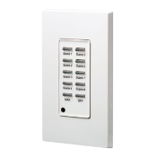 Dimensions Scene 1 thru 8, Max, Off Station, Title 24 compliant, ASHRAE 90.1 compliant, White
