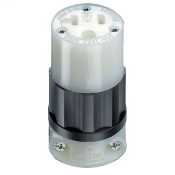 5369-PLC, 125 Volt, 20 Amp, 3 Wire, 2 Pole