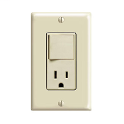 5625-E, Black, 120 Volt, Thermoplastic, 15 Amp