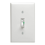 TGI10-1LG, Gray, 120 Volt AC 60Hz, Digital, Single-Pole & 3-Way, ToggleTouch