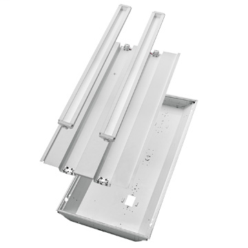 Discontinued Product. Description: LED Kit, 4ft, 2-Lamp, Color Temperature: 4100K, Dimming: 0-10V, Voltage: 120/277 Voltage Sensing, Power: 60W, Luminous Flux: 5700, Luminaire Efficacy: 94.3 Lumens/Watt, Power Factor: .991