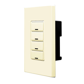 Discontinued Product. GreenMAX Digital Switch, Decora, 4 Button, Indoor, Ivory, 1 Gang, Wallplate Included, Title 24 compliant, ASHRAE 90.1 compliant