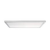 Skytile 20-Watt Brushed Aluminum 1 x 2 Integrated LED Flat Panel Light, Cool White Temperature