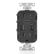 T5632-E, Brass-Hot Black-Hot White-Neutral Green-Gnd