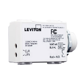 LevNet RF, 3-Wire 1000W Relay Receiver, Threaded mount, 240VAC, 315MHz, EnOcean, Title 24 compliant, ASHRAE 90.1 compliant