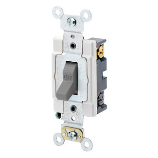 LEV 1224-SGY 20A 120 277V 4-WAY TGL LEV 1224-SGY 20A 120 277V 4-WAY TGL