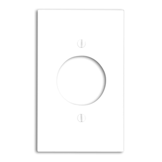 Leviton 80720-W 1-Gang 1.60 Inch Diameter Device Mount Receptacle Standard Size Thermoplastic Nylon White Wallplate Leviton 80720-W 1-Gang 1.60 Inch Diameter Device Mount Receptacle Standard Size Thermoplastic Nylon White Wallplate