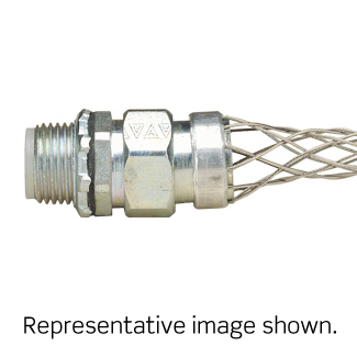 Leviton L7903 3/4 Inch Straight Male Aluminum Body Liquid-Tight Metal Core Conduit Strain-Relief Grip Leviton L7903 3/4 Inch Straight Male Aluminum Body Liquid-Tight Metal Core Conduit Strain-Relief Grip