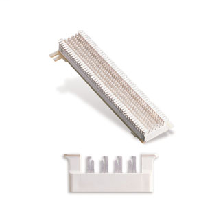 M Block: 25-pair (66M1-25) 10" H x 3-5/16" W x 1-3/16" D