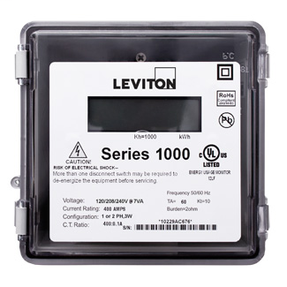 Single Element, 120V, 1PH, 2W, Line-to -Neutral, 200:0.1A, Max 200A, Small Outdoor, METER ONLY, Electric Meter: Yes, Title 24 compliant, ASHRAE 90.1 compliant