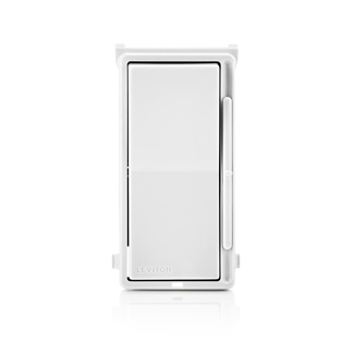 Decora Slide Dimmer Color Change Kit with locator light, for use with DSL06 and DSM10 dimmers - White