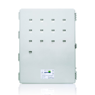 XL Mini Meter MMU, 120/208V 3P/4W REF VOLTAGE, 13 Dual Element Meters, NEMA 4X.