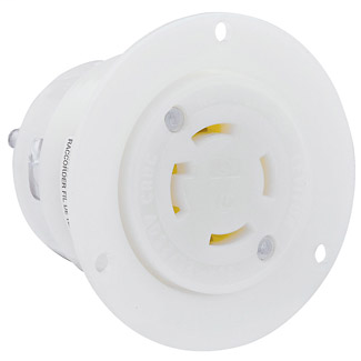 LEV 2716 L14-30RFLANGED OUTLET WHIT LEV 2716 L14-30RFLANGED OUTLET WHIT