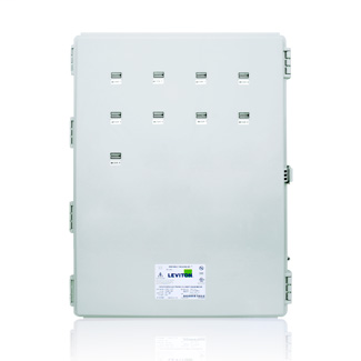 XL Mini Meter MMU, 120/208V 3P/4W REF VOLTAGE, 9 Dual Element Meters, NEMA 4X.