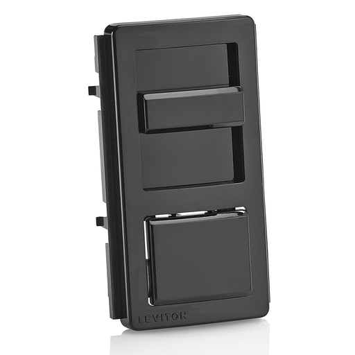 Color Change Kits for IllumaTech Fluorescent Dimmer and Fan Speed Control - Black