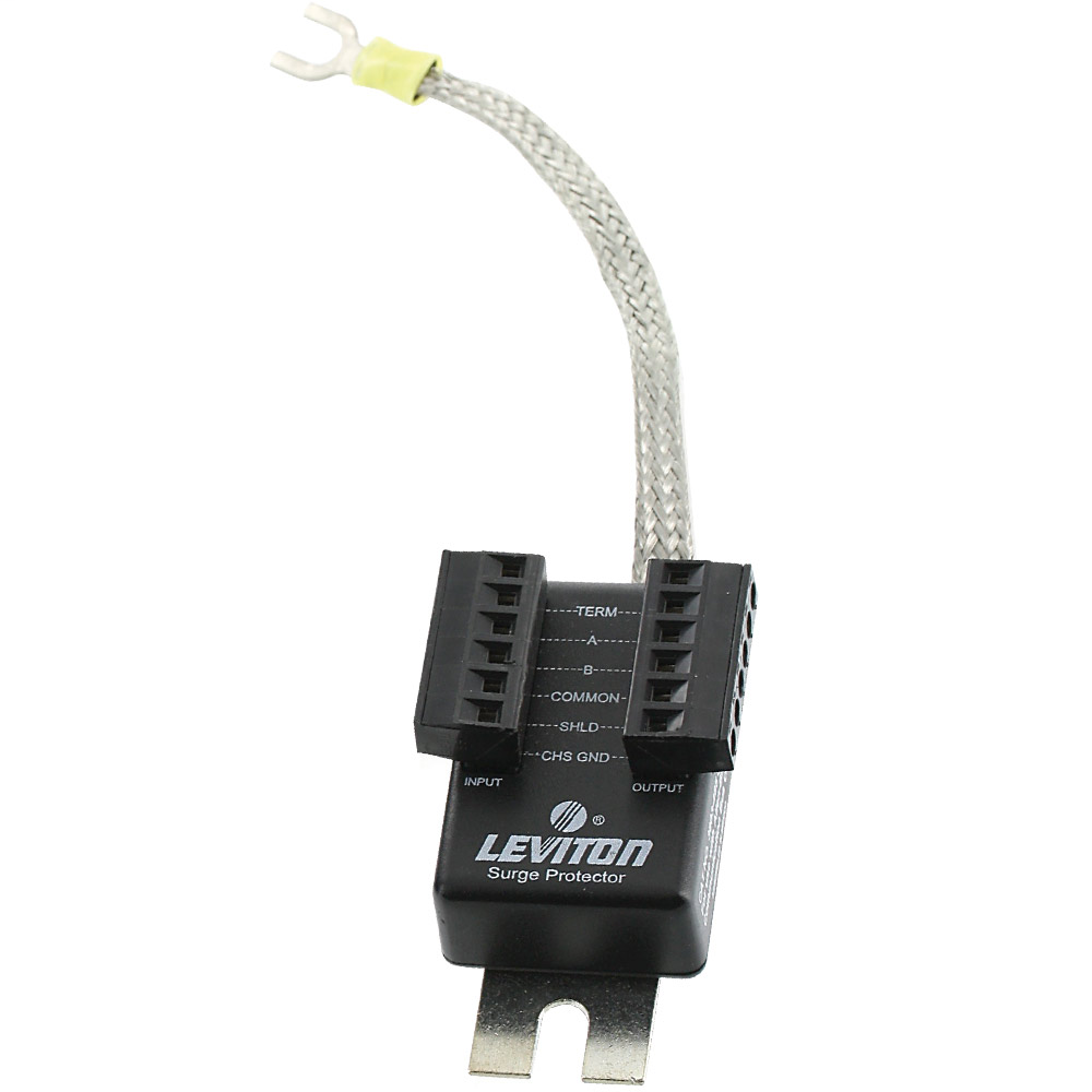 9.6 Volt DC, Pole, Wire, Communication Module Surge Protective Device, Allen-Bradley DH-485 Network, Surface Mounted, 6-Pin Header Wired, in a NEMA 1 Enclosure