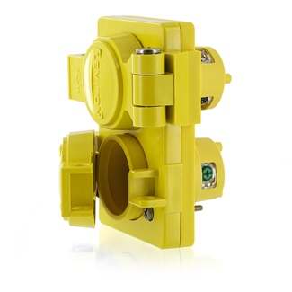 LEV 80W47-D WG DUPLEX OUTLET LEV 80W47-D WG DUPLEX OUTLET