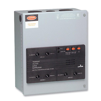 Product image for LEV 52277-M3 GY TVSS PANEL 277/480V